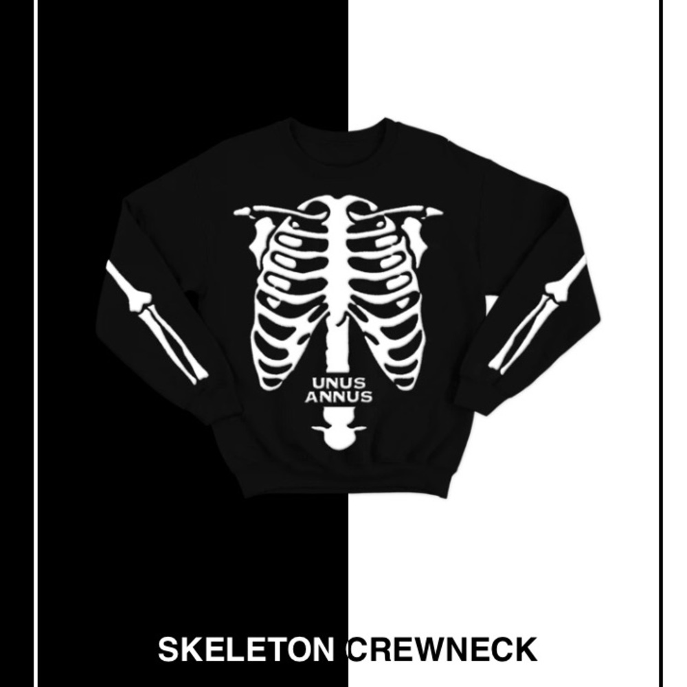 Unus Annus Skeleton Crewneck